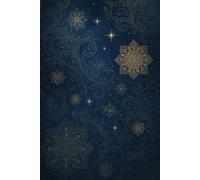 Celestial Arabesque Whispers: A Luxurious Islamic-Inspired Hardcover Journal - Perfect for Writing, Gifting, or Nighttime Reflection