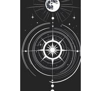 Celestial Blank Notebook Sketchbook: Moon and Sun Cosmic Design (6x9, 120 Sheets): A mystical unlined journal for drawing, writing, and creative inspiration under the stars