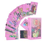Celestial Board Game, Mythical Playing Cards, Portable Deck Game, Divination Set with Balanced Design, Plaything with Practical Style, 4.72x2.76 inches Spiritual Card, Effective Solution for Adults