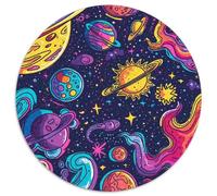 Celestial Body 1000 Piezas Rompecabezas Redondo Creativo Rompecabezas Regalos Intelectual Desafío para Niños Adultos para Adultos 1000pcs (67.5x67.5cm)