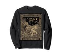 Celestial Capibara Tarot Carta Zodiaco Oculto Sudadera