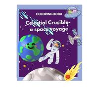 Celestial Crucible- a space voyage: colouring book/ story coloriNg book