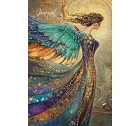 Celestial Deco Journal: A Stunning Notebook Featuring a Realistic Art Deco Angel with Iridescent Wings, Swirls, Stars, and Metallic Accents in ... Writing, Reflection, and Artistic Inspiration