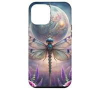 Celestial Dragonfly Moon Fantasy Garden Gothic Floral Look Carcasa para iPhone 12 Pro MAX