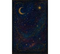 Celestial Dreams: A Vintage-Inspired Starry Night Hardcover Journal for Writers and Dreamers