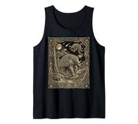 Celestial Echidna Tarot Cartas Astronomía Camiseta sin Mangas