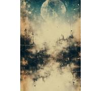 Celestial Echoes: A Lunar Reflection Journal: A 200-Page White Paper Notebook for Cosmic Thoughts and Abstract Dreams