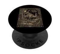 Celestial Emu Totem Tarot Cartas Astronomía PopSockets PopGrip Adhesivo