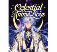 Celestial Fantasy Anime Boys: Mythical Bishonen Art: An Adult Coloring Book Featuring Handsome Manga Warriors, Ethereal Spirits, and Intricate Fantasy Character Designs