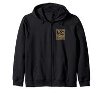Celestial Golden Eagle Tarot Cartas Constelación Desierto Astro Sudadera con Capucha