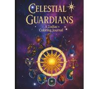 Celestial Guardians: A Zodiac Coloring Journal