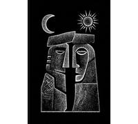 Celestial Idols Journal: A Lined Notebook Inspired by Ancient Faces and Celestial Symbols