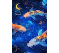 Celestial Koi Dreams Journal: A Serene Writing Notebook with Magical Koi Fish, Glowing Waters & Cosmic Reflections