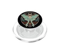 Celestial Luna Polilla Luna Sol Estrellas Botánico PopSockets PopGrip para MagSafe