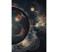 Celestial Mandala Notebook: A Cosmic Lined Journal with Radiant Stars & Planetary Swirls | 6x9, 201 Pages | For Writing, Reflection, or Manifestation