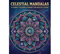 Celestial Mandalas Coloring Book for Adults: Heavenly Patterns, and Intricate Mandala Art for Relaxation: Stunning Mandala Coloring Pages Featuring ... Mindfulness, and Stress Relief Designs