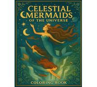 Celestial Mermaids of The Universe: A Cosmic Coloring Journey