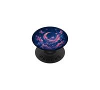 Celestial Moon and Butterfly Dreamscape PopSockets PopGrip Adhesivo