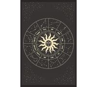 Celestial Notebook Zodiac Signs and Sun Image: 100 Lined Journal Pages for you to make notes plus handy title or date space