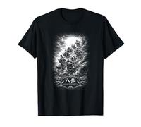 Celestial Ocho Inmortales Leyendas Taoístas Nubes Camiseta