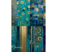 Celestial Patterns Journal: Magical Designs with Metallic Gold Accents: A Stunning Notebook with Glittering Teal, Turquoise, Dark Blue, Yellow & Deep ... Hues for Writing, Reflection, and Inspiration