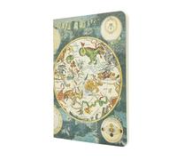 Celestial Planisphere A5 Unlined (Early Cartography) Cahier