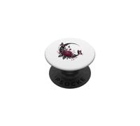 Celestial Rose Butterfly Luna Creciente PopSockets PopGrip Adhesivo