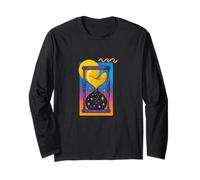 Celestial Sands Reloj de Arena Cosmic Time Flow Starry Manga Larga