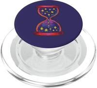 Celestial Sands Reloj de Arena Cosmic Time Flow Starry PopSockets PopGrip para MagSafe