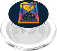 Celestial Sands Reloj de Arena Cosmic Time Flow Starry PopSockets PopGrip para MagSafe