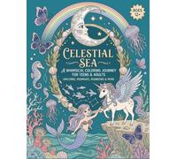 Celestial Sea Big Book of Coloring for Adults: A Magical Collection of Ocean Dreams, Cosmic Wonders, and Relaxing Artistic Adventures: Large Format ... Sea Creatures, Stars, and Fantasy Seascapes