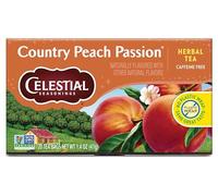 Celestial Seasonings Country Peach Passion - Té de hierbas (20 unidades)