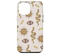 Celestial Snake Mystical Serpent Dark Academia Pattern Carcasa para iPhone 12 Pro MAX