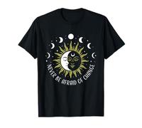 Celestial Sun Moon Regalo para los Amantes de la astrología, cósmico Camiseta