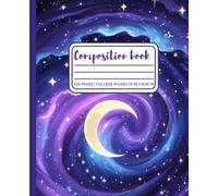 Celestial Thoughts: A dreamy celestial-style composition notebook college ruled for space lovers and cosmic minds