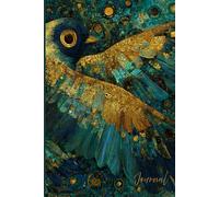 Celestial Wings Journal: A Magical Notebook with Glittering Gold Accents and Radiant Hues of Teal, Turquoise, Blue, and Yellow