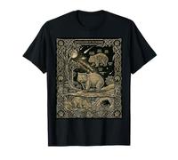 Celestial Wombat Tarot Cartas Astronomía Camiseta