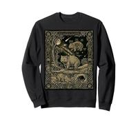 Celestial Wombat Tarot Cartas Astronomía Sudadera