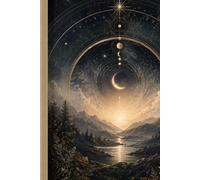Celestian Moon Jurnal- Mystical Notebook: A Beautiful Celestian Notebook for writing thoughts, manifestation & reflection