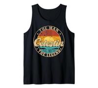 CELESTIN The Man The Myth The Legend First Name Camiseta sin Mangas