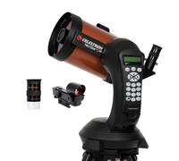 Celestron 11036 NexStar 5SE Computerised Schmidt-Cassegrain Telescope with Advanced GPS, Astroimaging and AutoAlign Features, Black/Orange