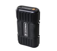 Celestron 18763 PowerTank Lithium LT Bloque alimentación para batería de telescopio - Fuente alimentación portátil Recargable 12 V, telescopios computerizados, 8 Horas / 73,3 WH y 1 Puerto USB, Negro