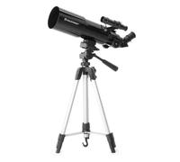 Celestron 22030 Travel Scope Portable Refractor Telescope with 80mm Lens, Fully-Coated Glass Optics, Bonus Astronomy Software Package and Digiscoping Smartphone Adapter