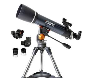 Celestron 22065 AstroMaster 102AZ Refractor Telescope, Dark Blue