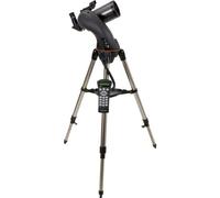 Celestron 22087 NexStar 90SLT Mak, Telescopio Maskutov, Cassegrain portátil computarizado, Soporte Horquilla liberación rápida, Bandeja Accesorios y Software de edición Starry Night, Gris