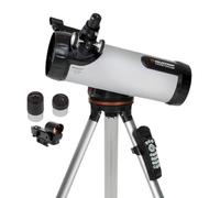 Celestron 31150 LCM 114 Series: telescopio reflector newtoniano computerizado, plata