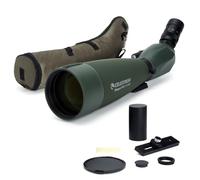 Celestron 52306 Regal M2 22-67x100mm Telescopio telescópico con Zoom en ángulo ED mm con óptica Multicapa, Prisma BaK-4, Cuerpo Ligero de aleación de magnesio y Funda de Transporte Acolchada, Verde