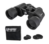 Celestron 71238 EclipSmart, prismáticos solares Porro 10x42 - según Norma ISO 12312-2, Superficie sujeción Goma, óptica Revestimiento Multicapa, Prisma BK7, Correa para Cuello y Estuche Ligero, Negro