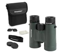 Celestron 71332 Nature DX de 8 x 42 mm Prismáticos con Lente Multicapa, Cristal de Prisma BaK-4 y Funda de Transporte, Verde