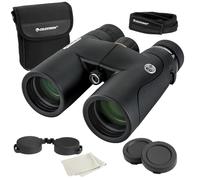 Celestron 72332 Nature DX ED 8x42: prismáticos para aves y exteriores, lentes objetivo con dispersión baja, revestimiento múltiple completo y prismas BaK-4, carcasa revestida resistente al agua y vaho
